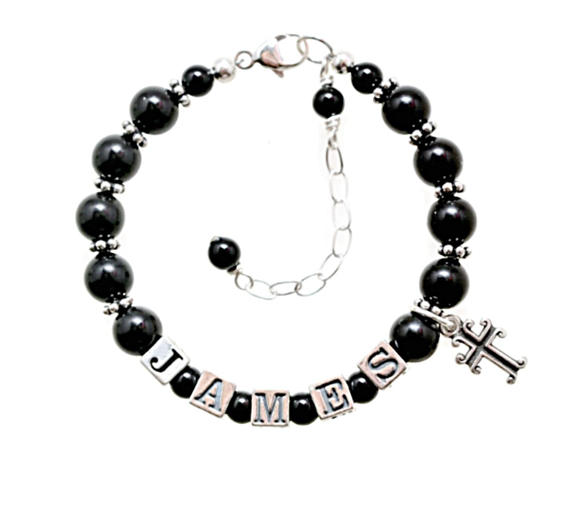 Christening Gifts for Boys Baby Boy Bracelet Personalized Etsy