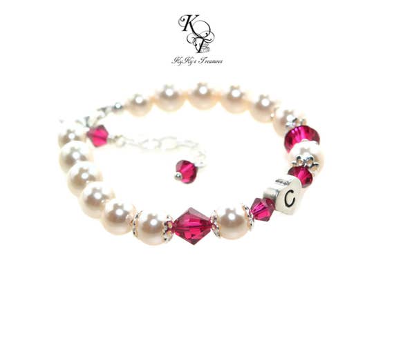 Baby Girl Jewelry Baby Girl Gifts Baby Bracelet Baby Etsy