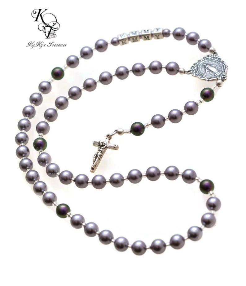 Baby Boy Baptism Boy Christening Gifts Baby Boy Rosary Etsy