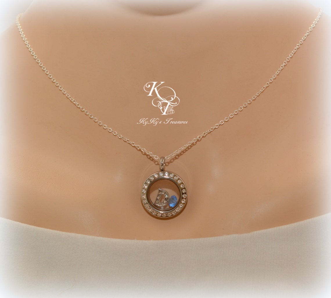 Little Girl Locket Personalized Locket Little Girl Jewelry Etsy