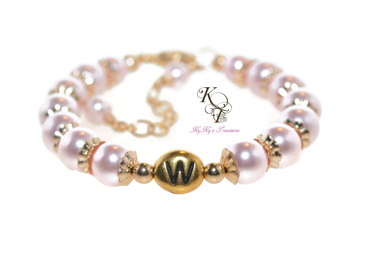 Gold Baby Bracelet 14k Gold Filled Personalized Baby Etsy