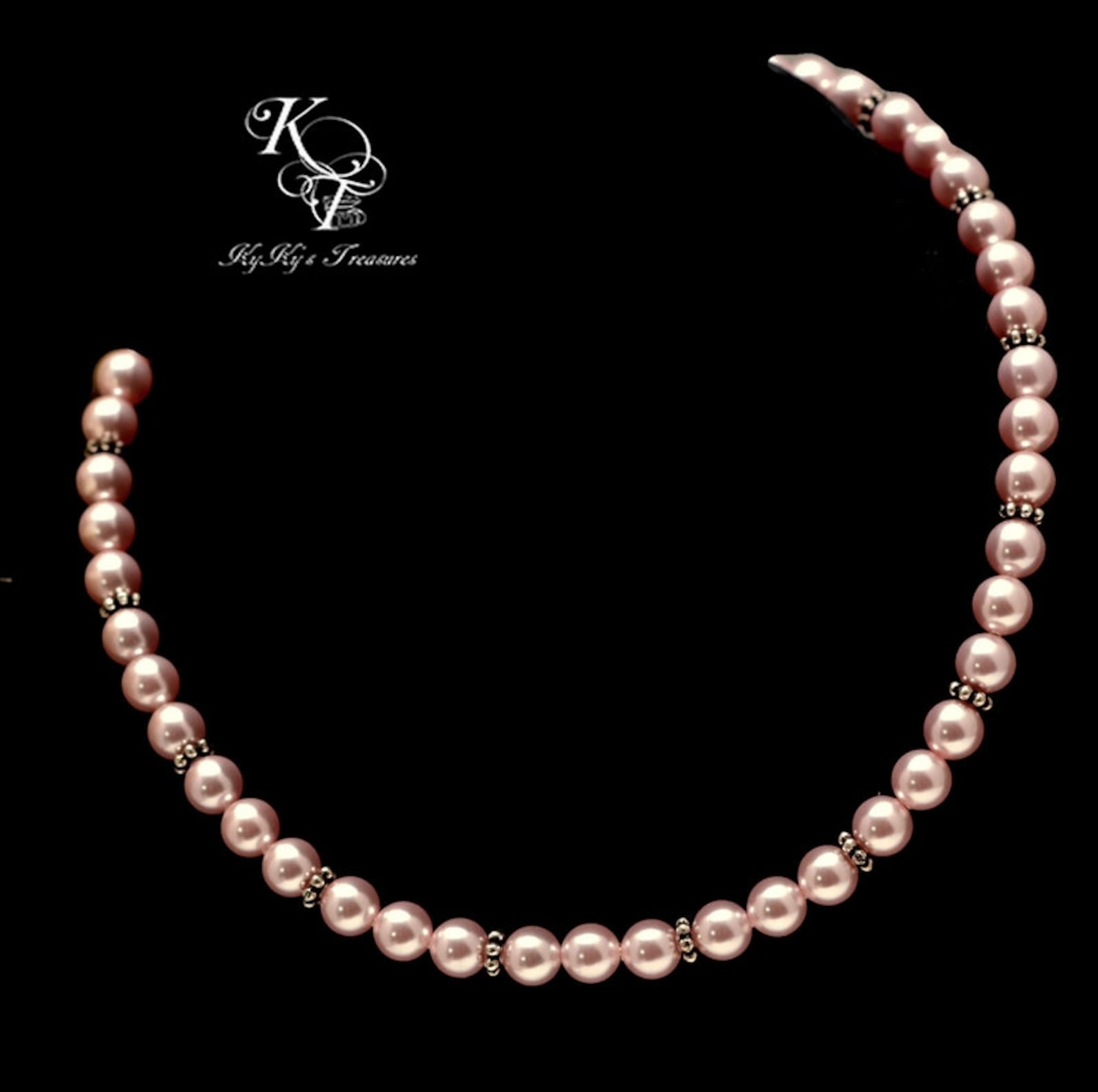 Little Girl Necklace Toddler Necklace Pearl Necklace for Etsy