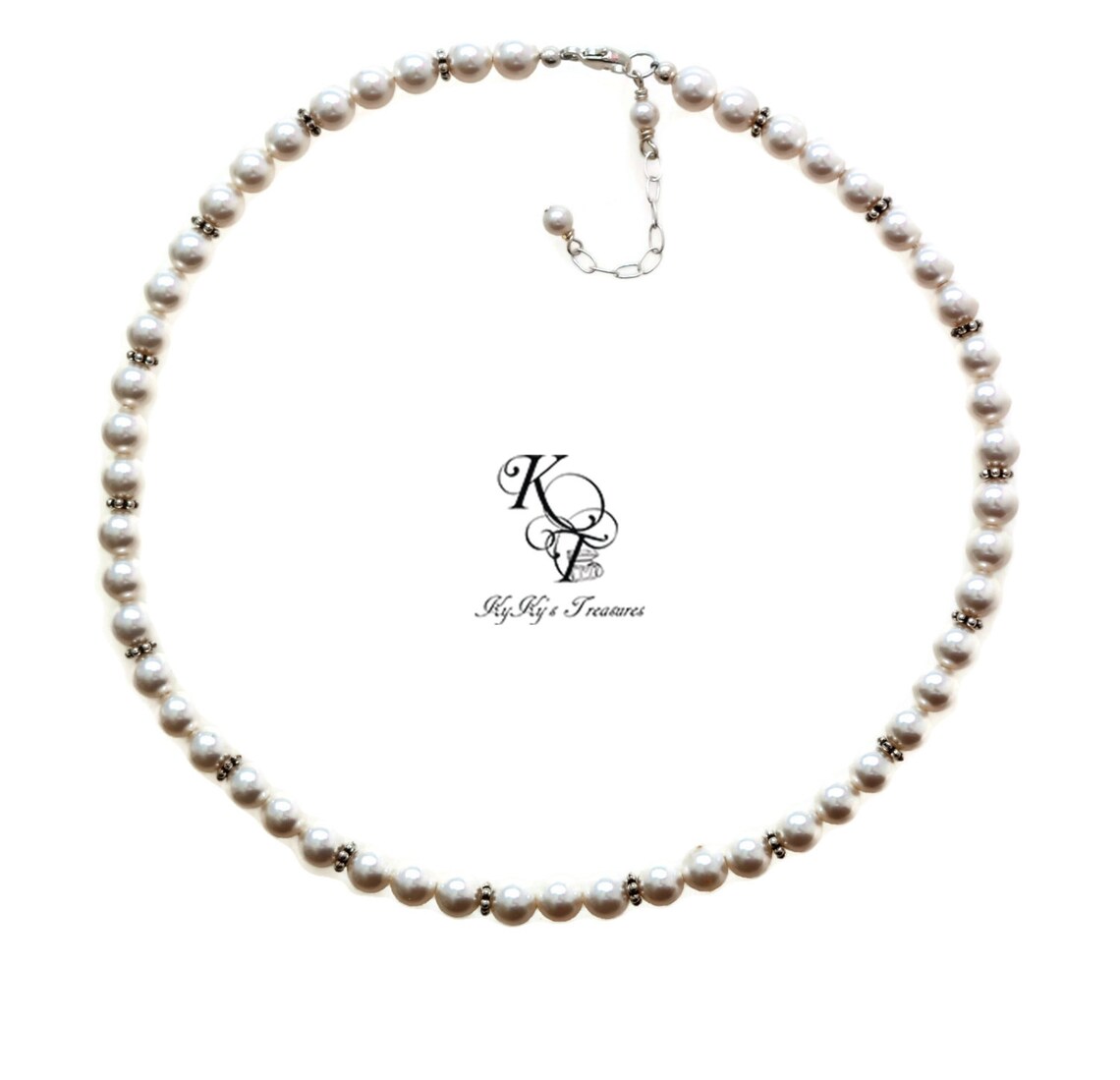 Little Girl Necklace Toddler Necklace Pearl Necklace for Etsy