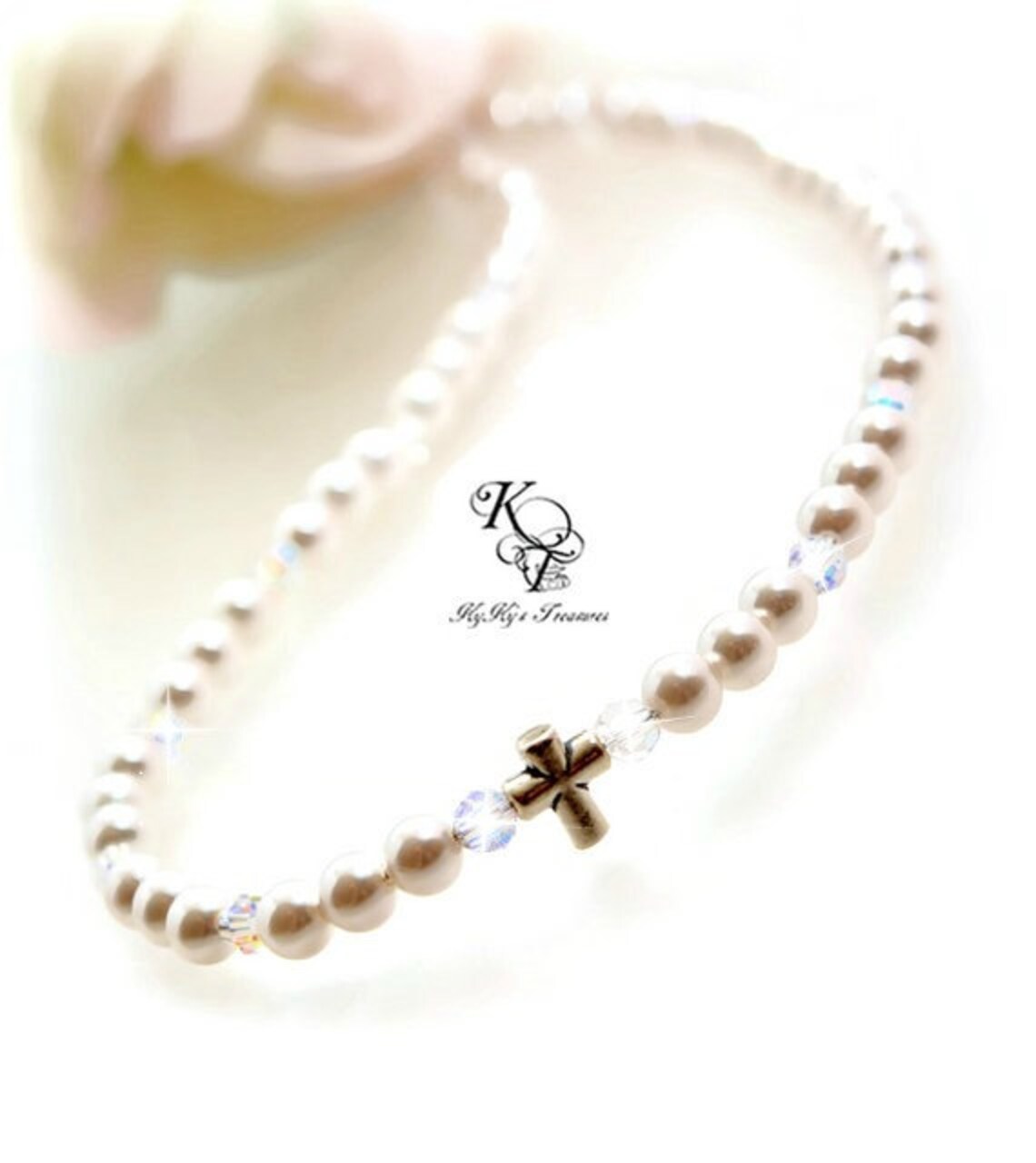 Baptism Jewelry Baptism Necklace Baby Baptism Gift Christening Etsy