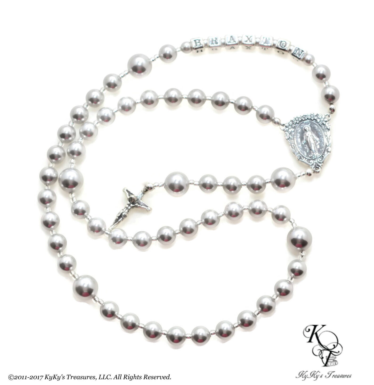 Baby Boy Baptism Boy Christening Gifts Baby Boy Rosary Etsy