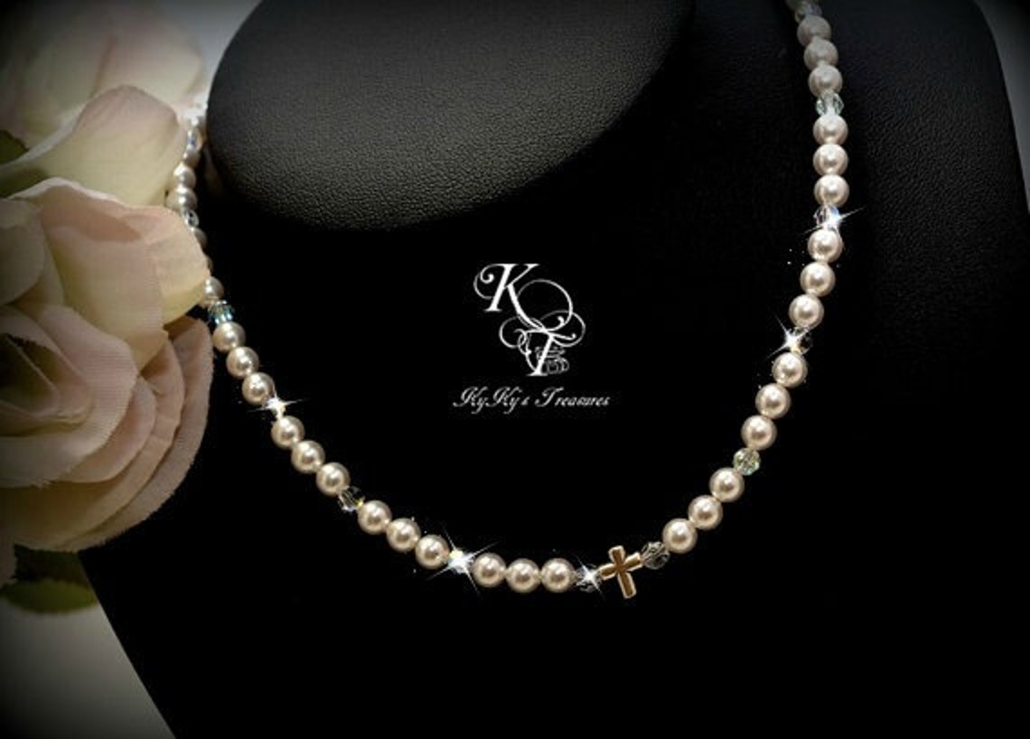 Christening Gifts Baptism Jewelry Set Keepsake Baby Gift Etsy