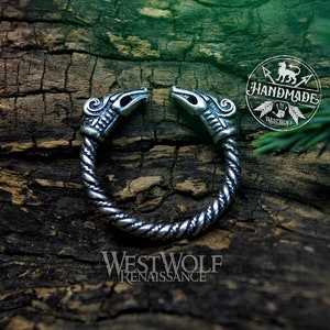 Viking Dragon or Sea Serpent Ring - Made of 925 Sterling Silver - US Sizes 6-11 --- Norse/Thor/Loki/Jormungandr the Midgard Serpent