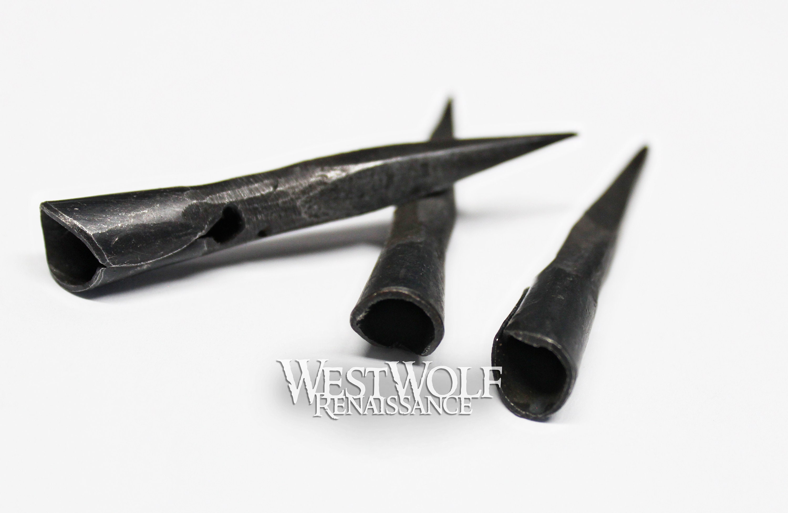Forged Iron Medieval and Viking Arrowheads - Your Choice of