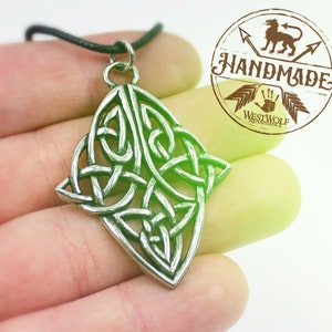 Celtic Diamond Knot Pendant Viking/Norse/Medieval/Knotted/Knotwork image 4