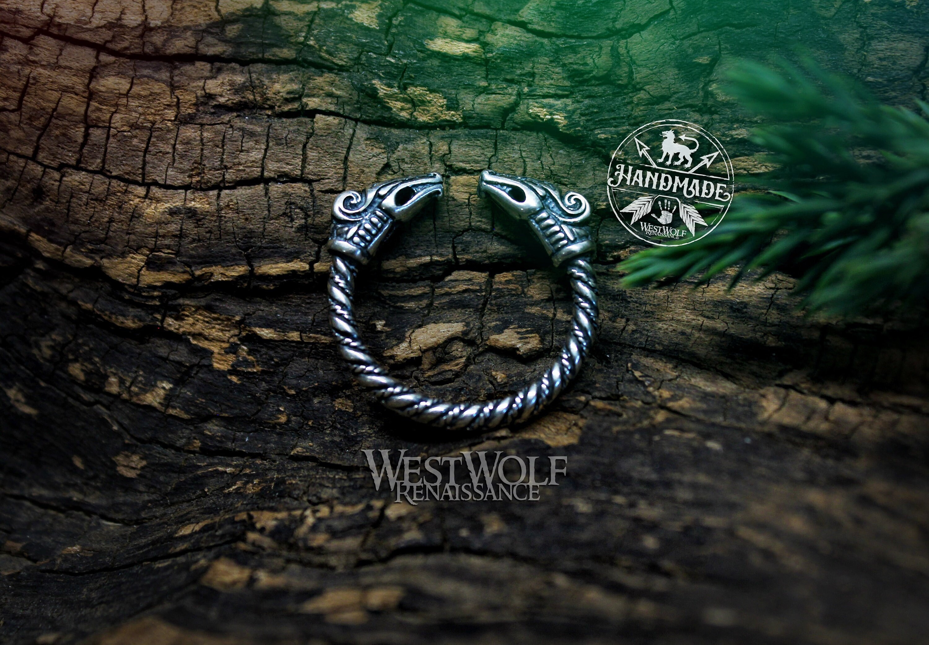 Viking Dragon or Sea Serpent Ring - Made of 925 Sterling Silver