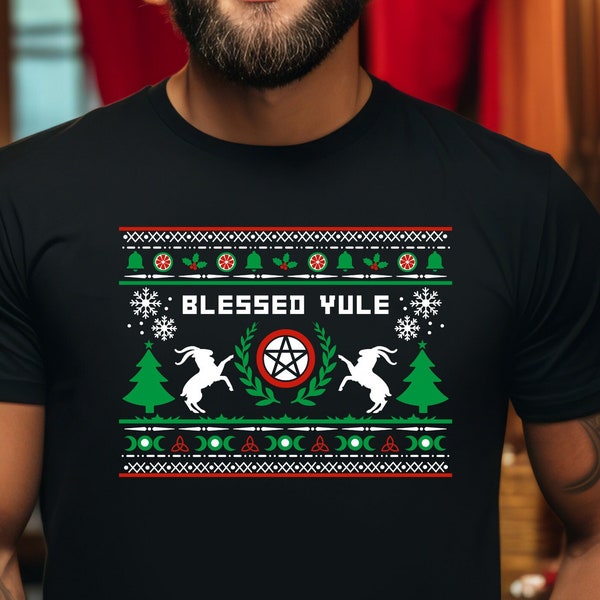 Yule shirt, Witch Christmas shirt, Winter Solstice shirt, Pagan Holiday shirt, merry solstice wicca shirt, pagan shirt, witchy gift ideas