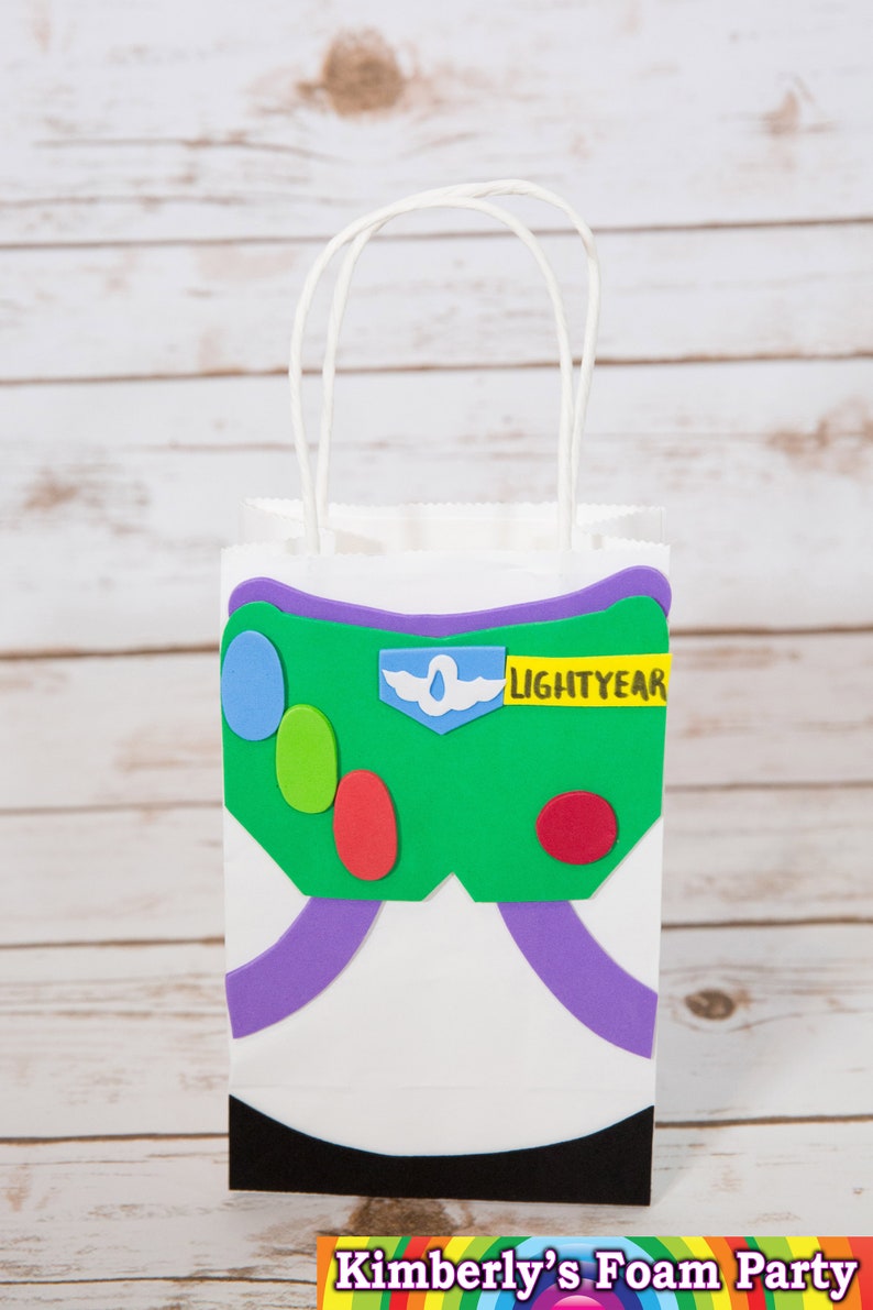 Toy Story Foam Party Bags Toy Story Birthday Toy Story Favor Etsy