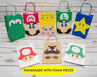 Mario Bros and Friends party bags