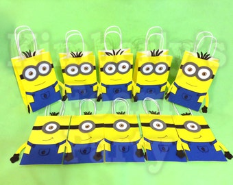 10 Minions Party Bags