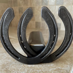 Insert d'attelage en fer à cheval avec 2 fers à cheval décalés - Pour attelage à pince de 2 pouces, avec goupille d'attelage en option