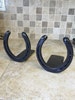 Medium HorseShoe Bookends New Year Sale! 