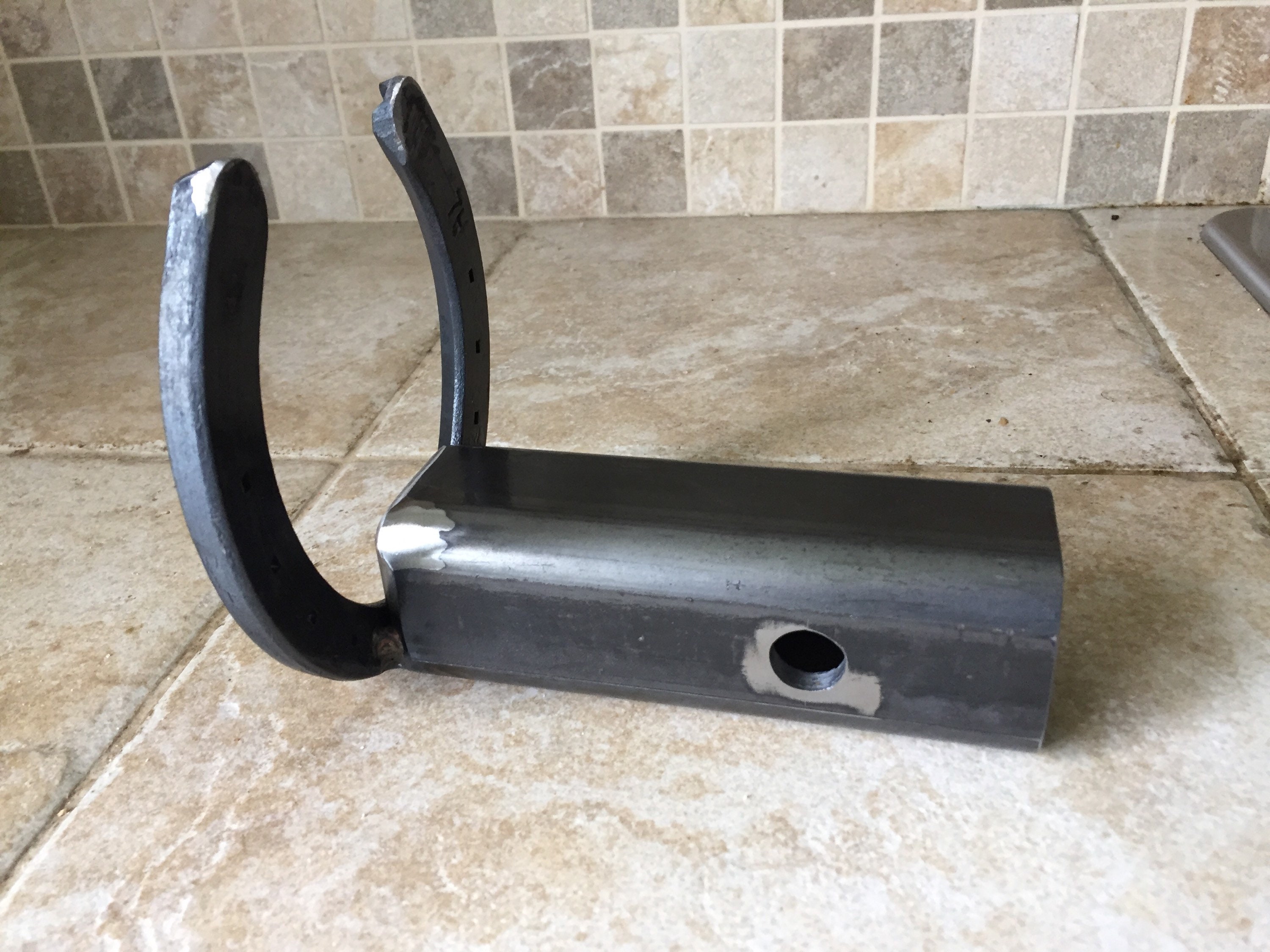 Large Horseshoe Hitch Insert w/ Optinal Hitch Pin Etsy
