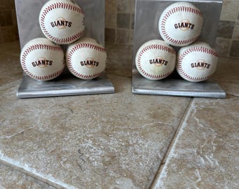 San Francisco Giants Baseball Bookends
