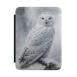 Custodia per Kindle con gufo delle nevi / Design con gufo bianco e animali selvatici