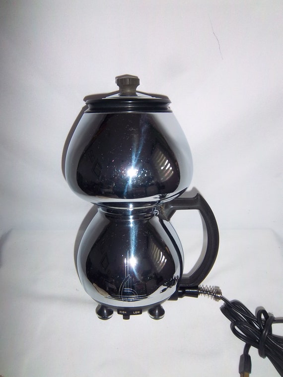 Coffee Machines VINTAGE stainless steel percolator SUNBEAM coffee maker 1960s VTG retro kitchen