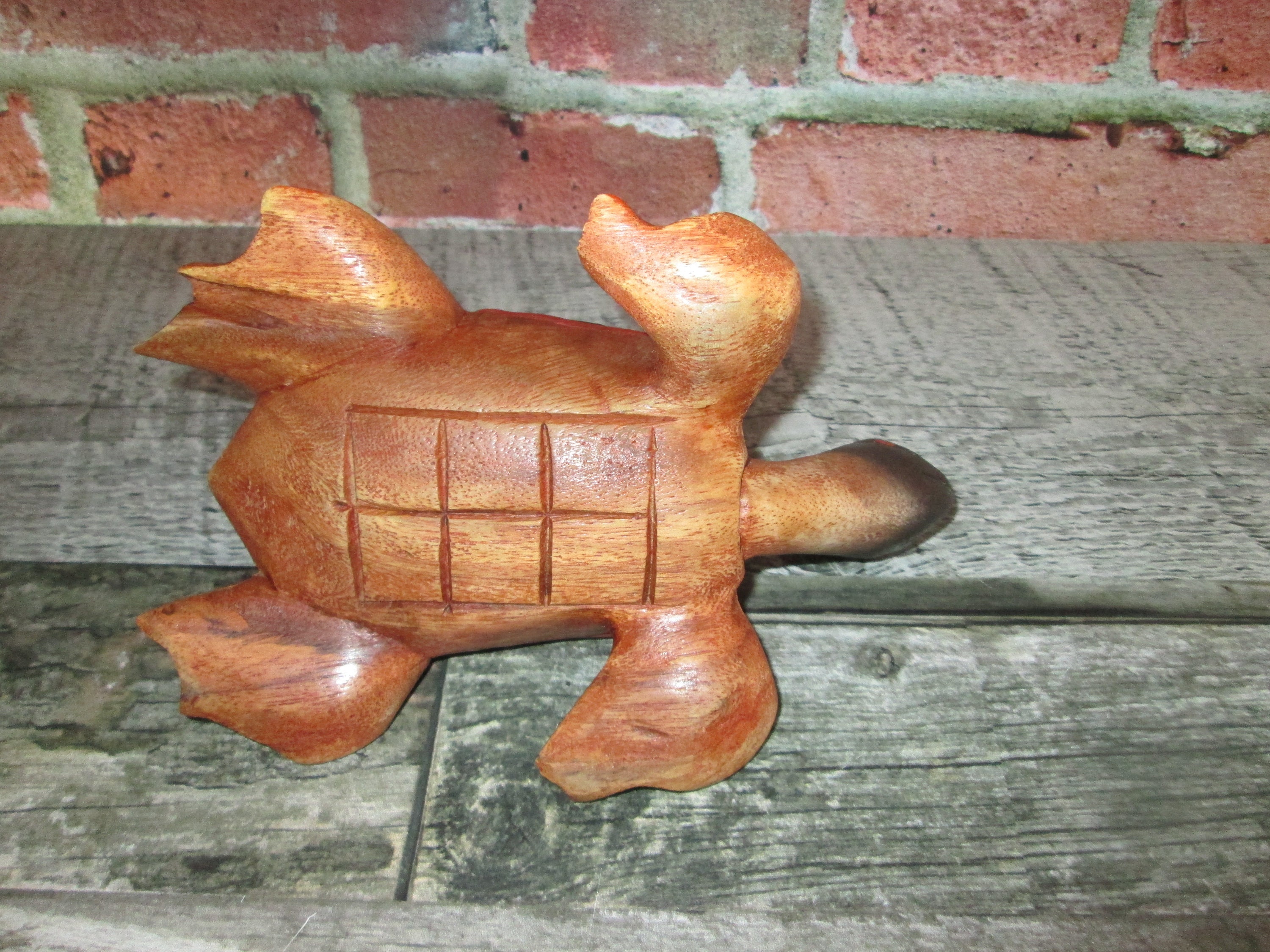 Sammlung Schildkröte aus Holz geschnitzt und von Hand bemalt | Etsy