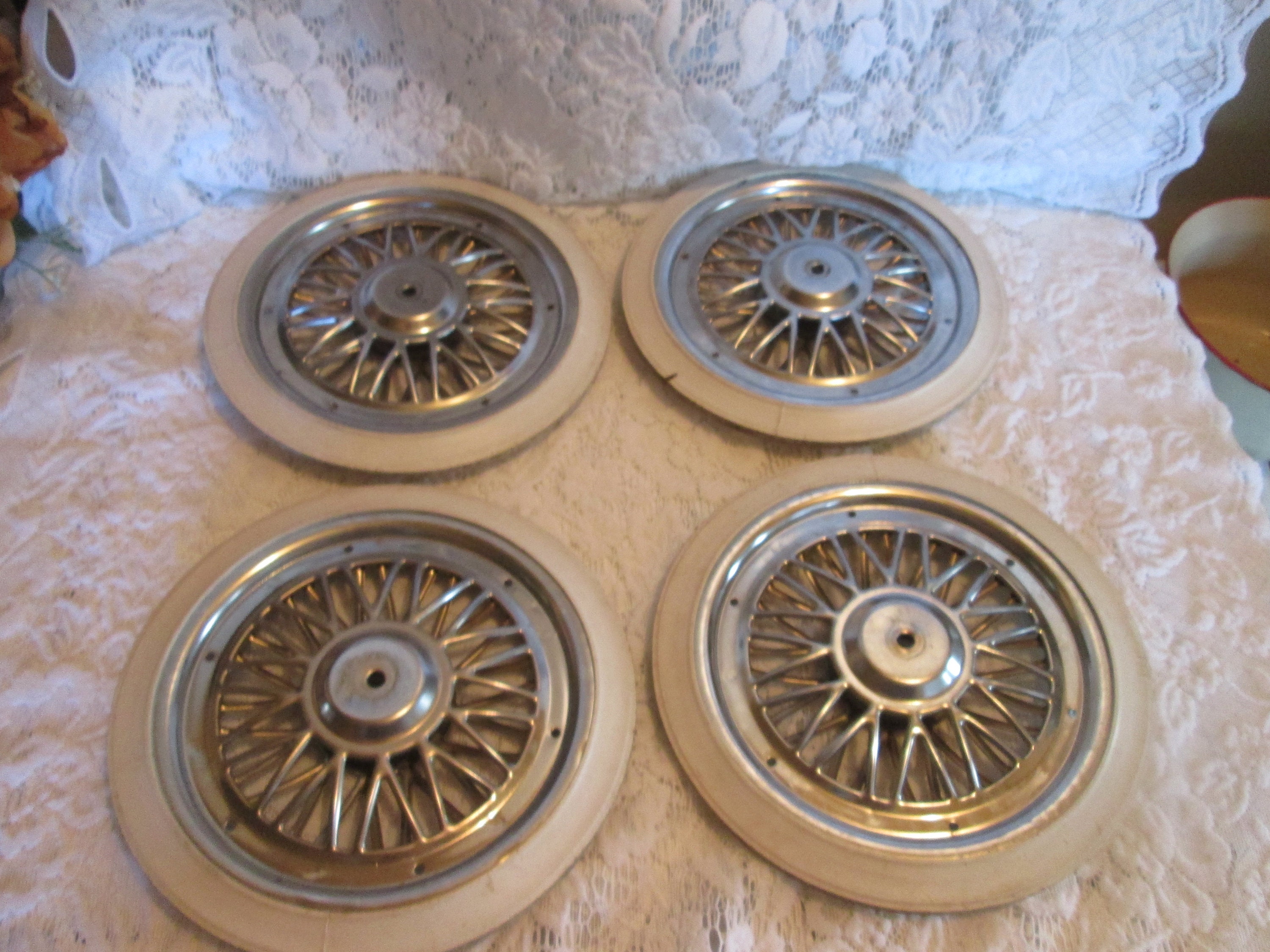 Vintage 4 Pram wheels carriage carriage tricycle Etsy