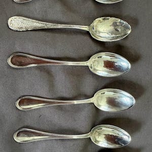 P. PRATESI イタリアアンティークスプーン 6本セット　シルバー800 Silver Flatware 800 Italy - Etsy