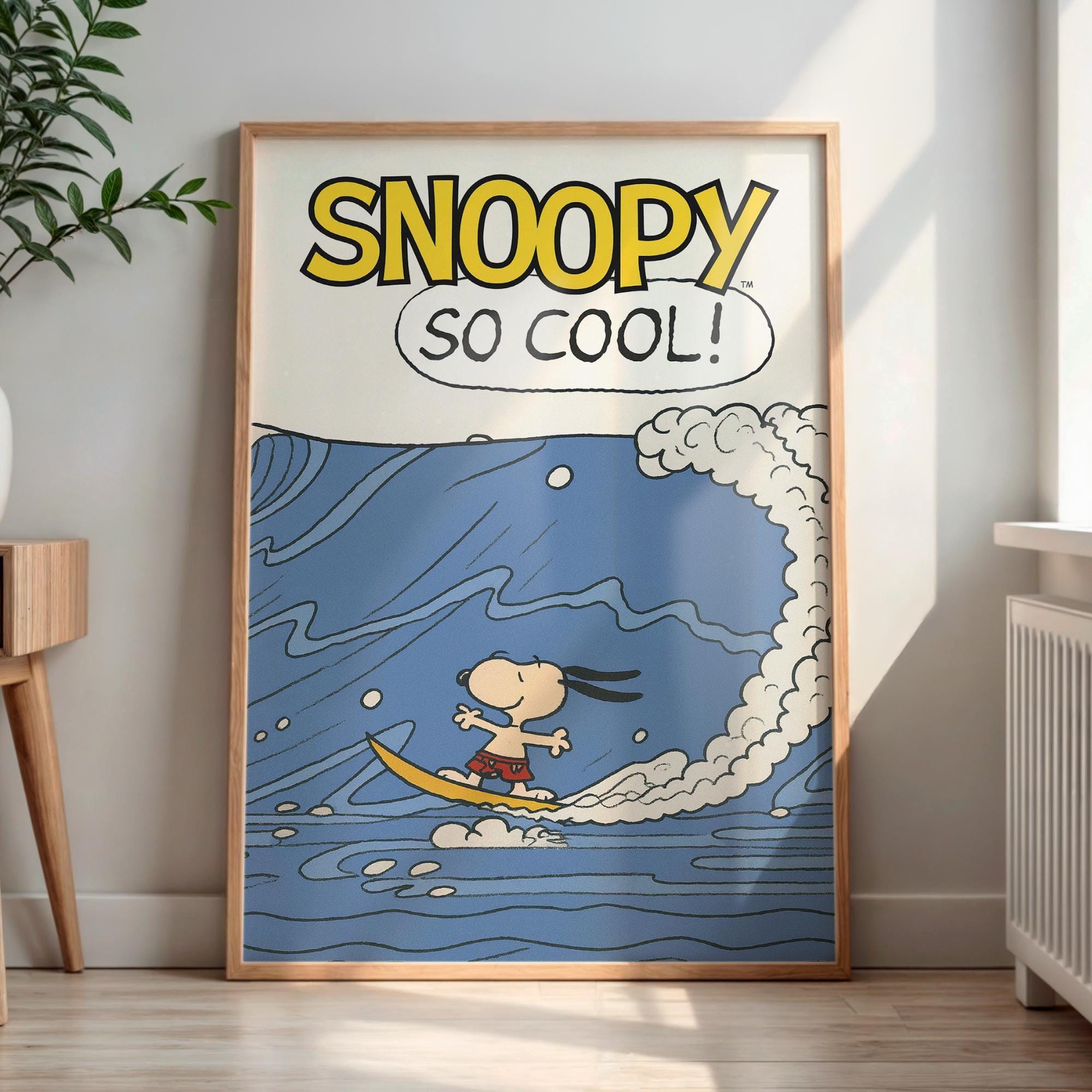 Snoopy Surf - Etsy