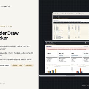 Kalkylbladspaket för husrenovering för fastighetsinvesterare, Excel och Google Sheets bild 5