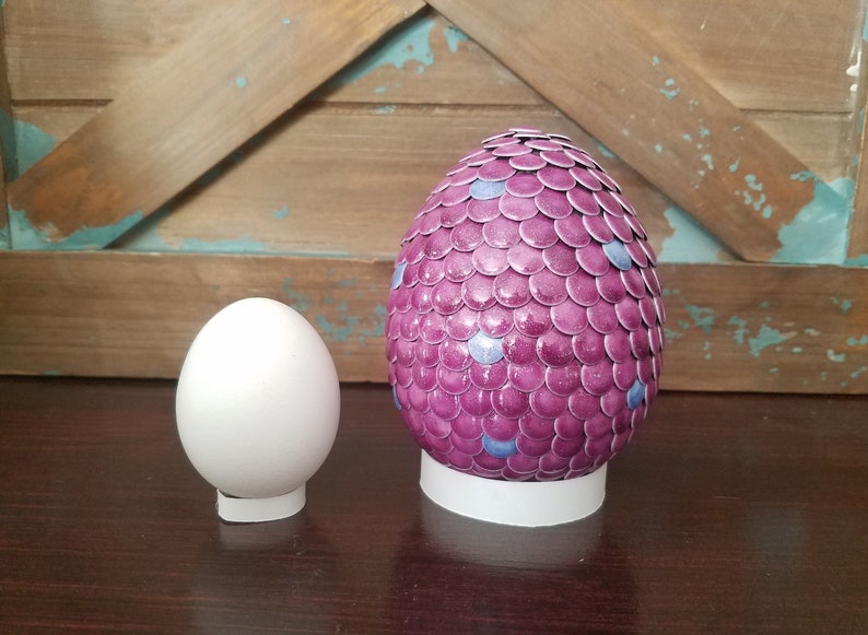 Gender Reveal Dragon Egg Magical Color Changing 4 Black to Blue or Pink image 4