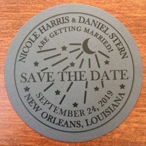 New Orleans Water Meter Save The Date Cards- set of 50