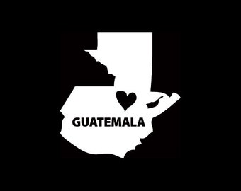 Guatemala Window Decal