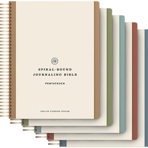 ESV Spiral-Bound Journaling Bible, Five-Volume Set (Hardcover): Holy Bible, English Standard Version