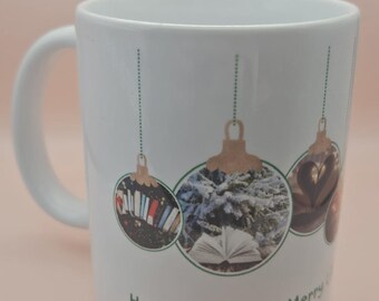 Have yourself a reading Christmas Booklover Mug