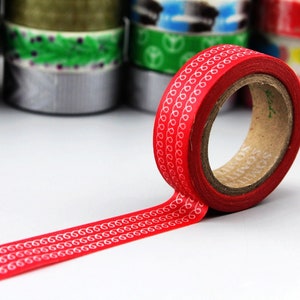 Japanse washitape: decoratieve maskeertape (15 mm x 10 m)