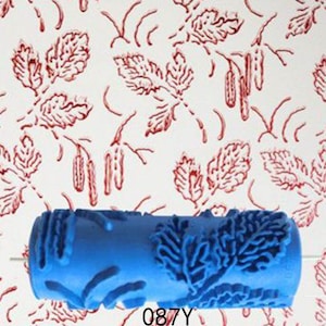 Patterned Paint Roller, Wall Decoration, Wall Painting, Embossing Roller, Wall Dector, Applicator Available, Leaf - ME3848
