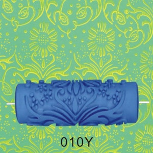 Patterned Paint Roller, Wall Decoration, Wall Painting, Embossing Roller, Wall Dector, Applicator Available, Vintage