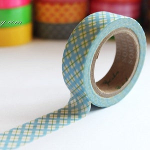 Japanese Washi Tape: Decorative Paper Masking Tape (15mm x 10m)