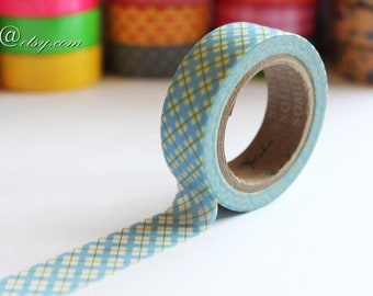 Japanese Washi Tape: Decorative Paper Masking Tape (15mm x 10m)