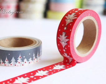 Japanese Washi Tape: Decorative Paper Masking Tape (15mm x 10m)