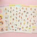 Korean Girl Sticker Set Diary Sticker Deco Sticker - Etsy