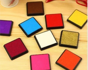 Ink Pad Set - Stamp Ink Pad - Ink Pad - Stamp Pad - 15 colors in