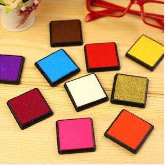 Ink Pad Set - Stamp Ink Pad - Ink Pad - Stamp Pad - 15 colors in