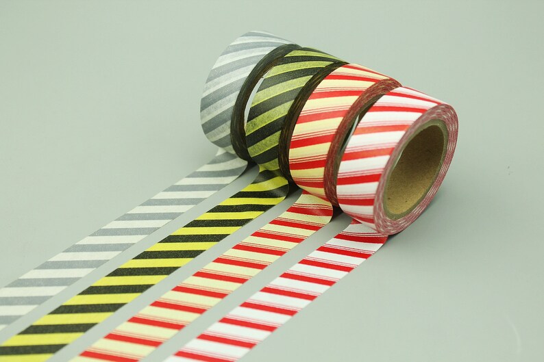 4 Rolls Washi Tapes Japanese Washi Tape Masking Tape Etsy