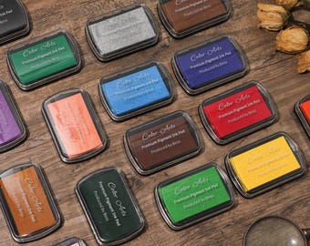 Rectangle Stamp Ink Pad: 16 Colors Available