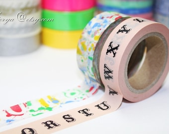 和紙テープセット：装飾紙マスキングテープ（2巻） - Etsy 日本