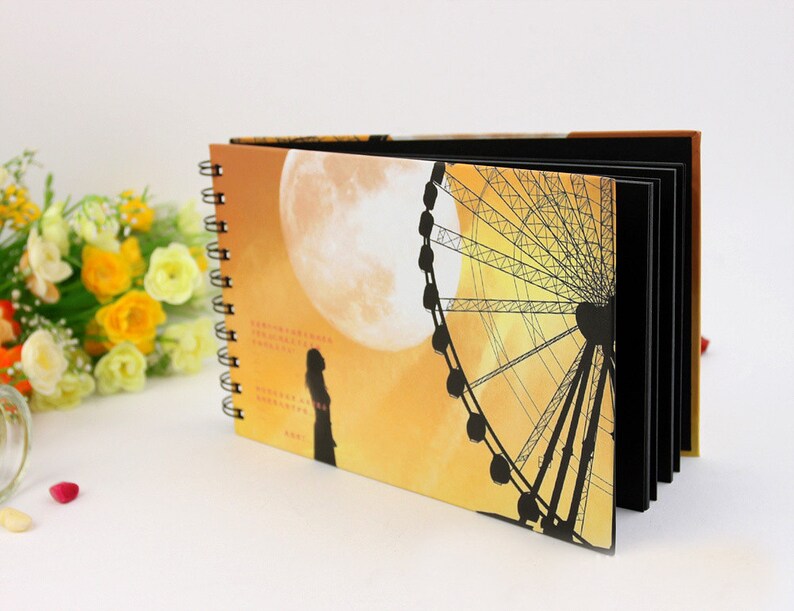 DIY Photo Album Paper Photo Album Ferris Wheel Style-EM63466 image 1