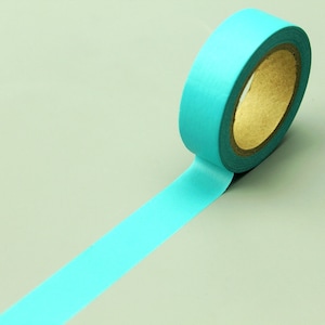 Japanse washitape: 15 mm decoratieve afplaktape