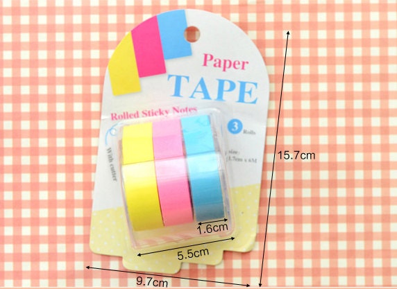 Washitape Cutter, Tape Cutter, Masking Tape Cutter, 15mm Tape