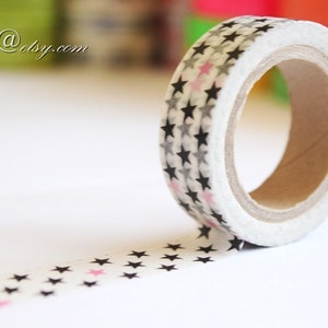 Japanese Washi Tape: Star Deco Tape (15mm*10m)